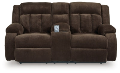 Observation Power Reclining Loveseat with Console - Romeo & Juliet Furniture (Warren,MI)