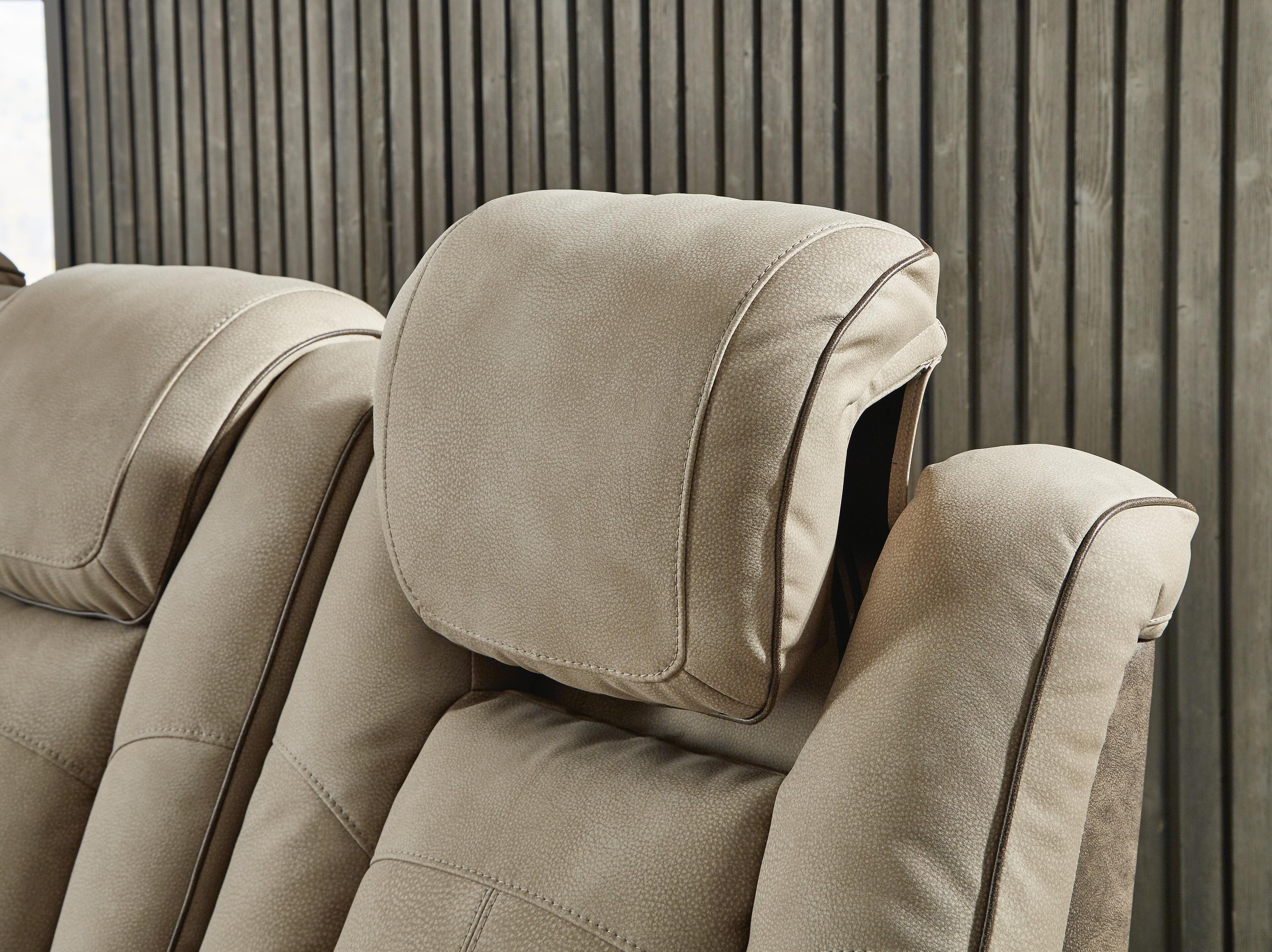 Next-Gen DuraPella Power Reclining Loveseat with Console - Romeo & Juliet Furniture (Warren,MI)