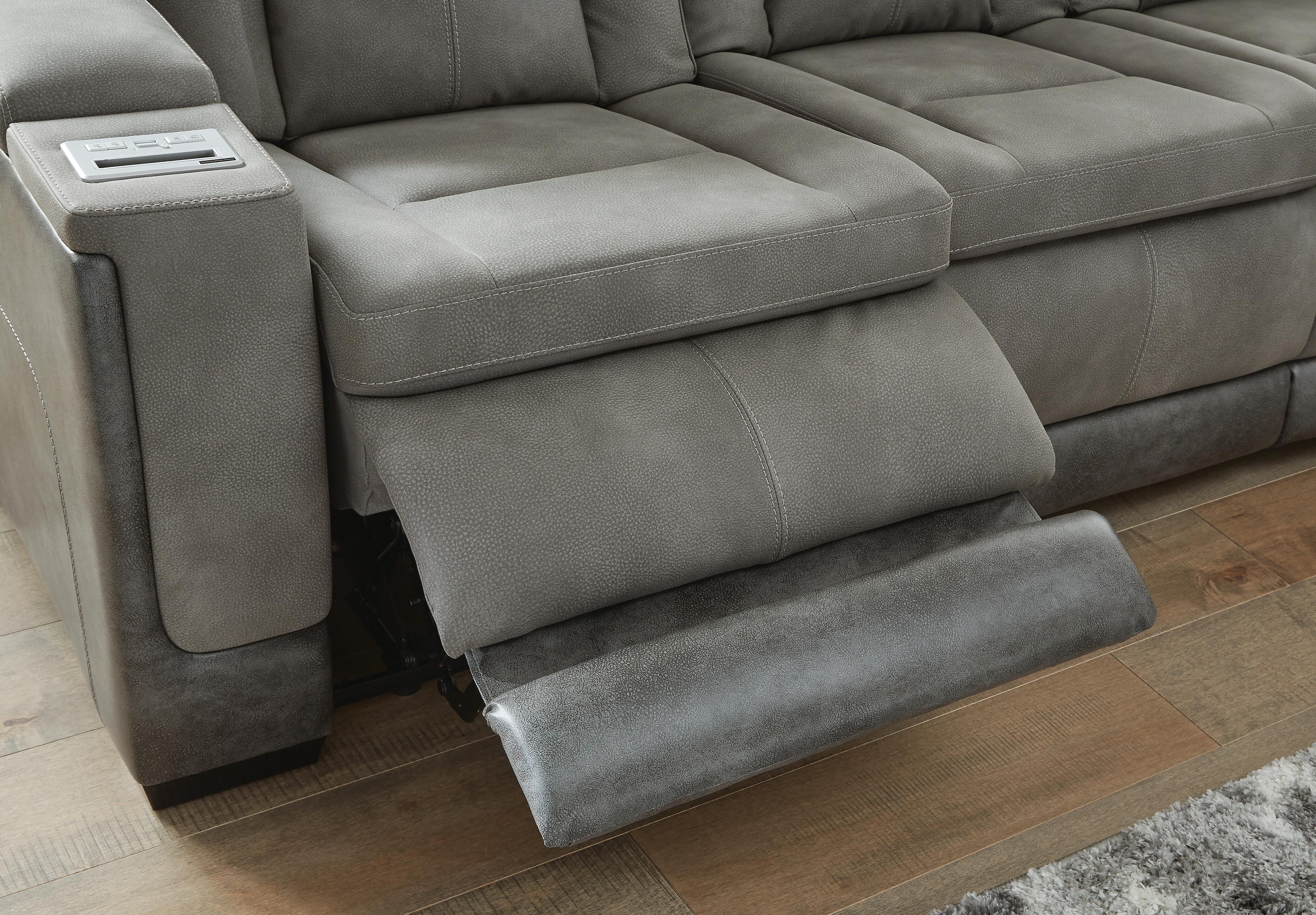 Next-Gen DuraPella Power Reclining Loveseat with Console - Romeo & Juliet Furniture (Warren,MI)