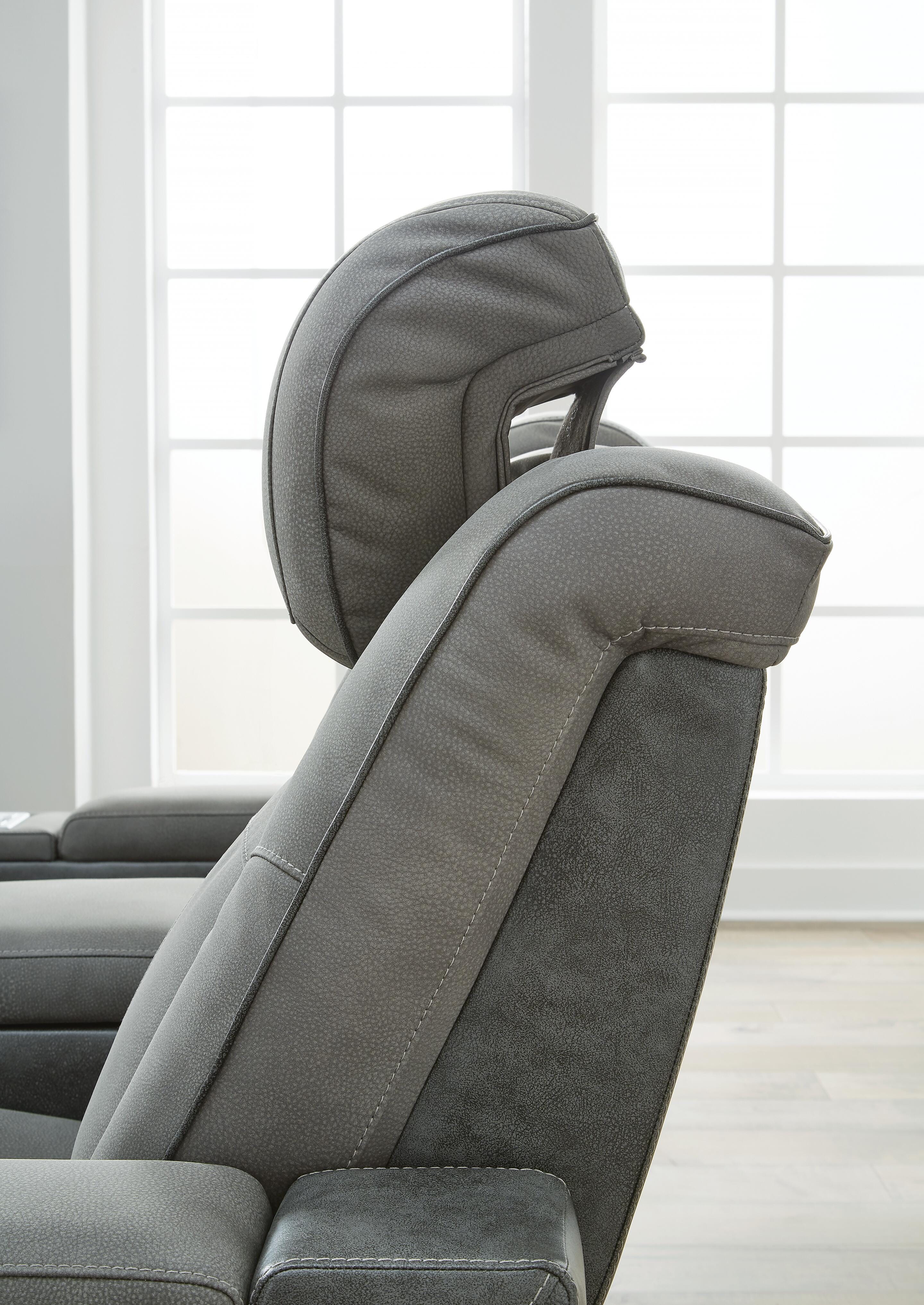 Next-Gen DuraPella Power Reclining Loveseat with Console - Romeo & Juliet Furniture (Warren,MI)