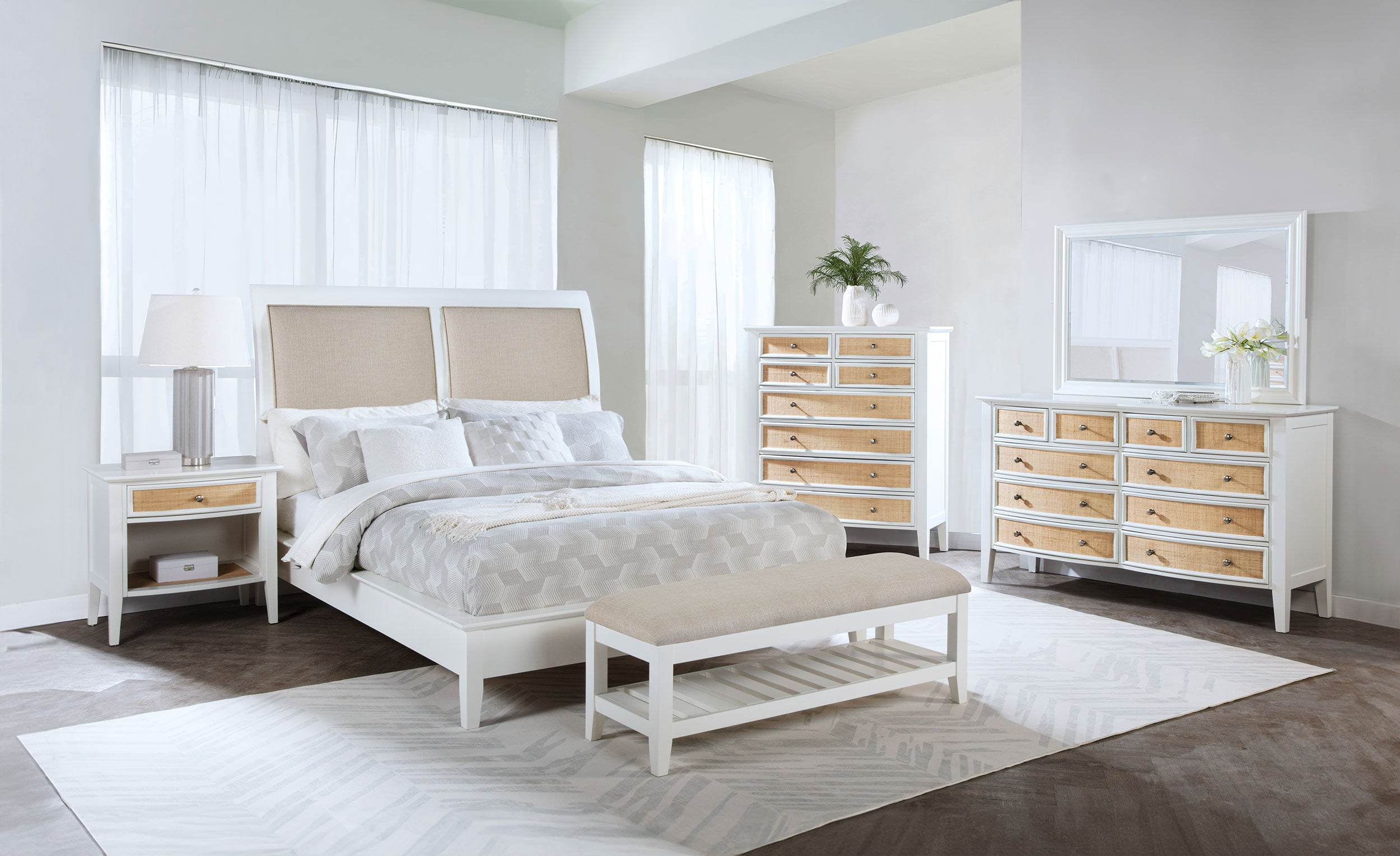 Bexhill California King, E.King, Queen Bed