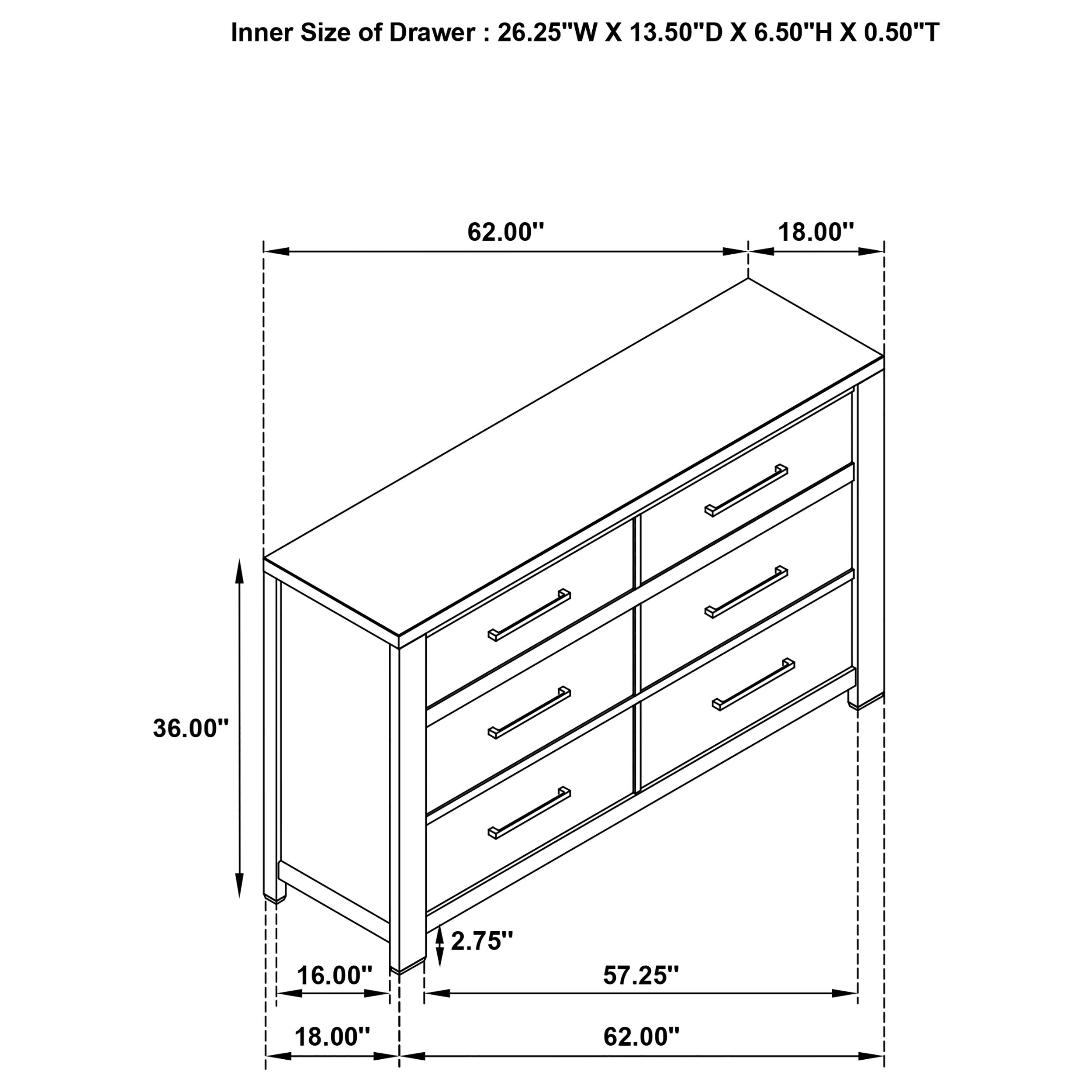 Kieran 5 Pc Bedroom Set