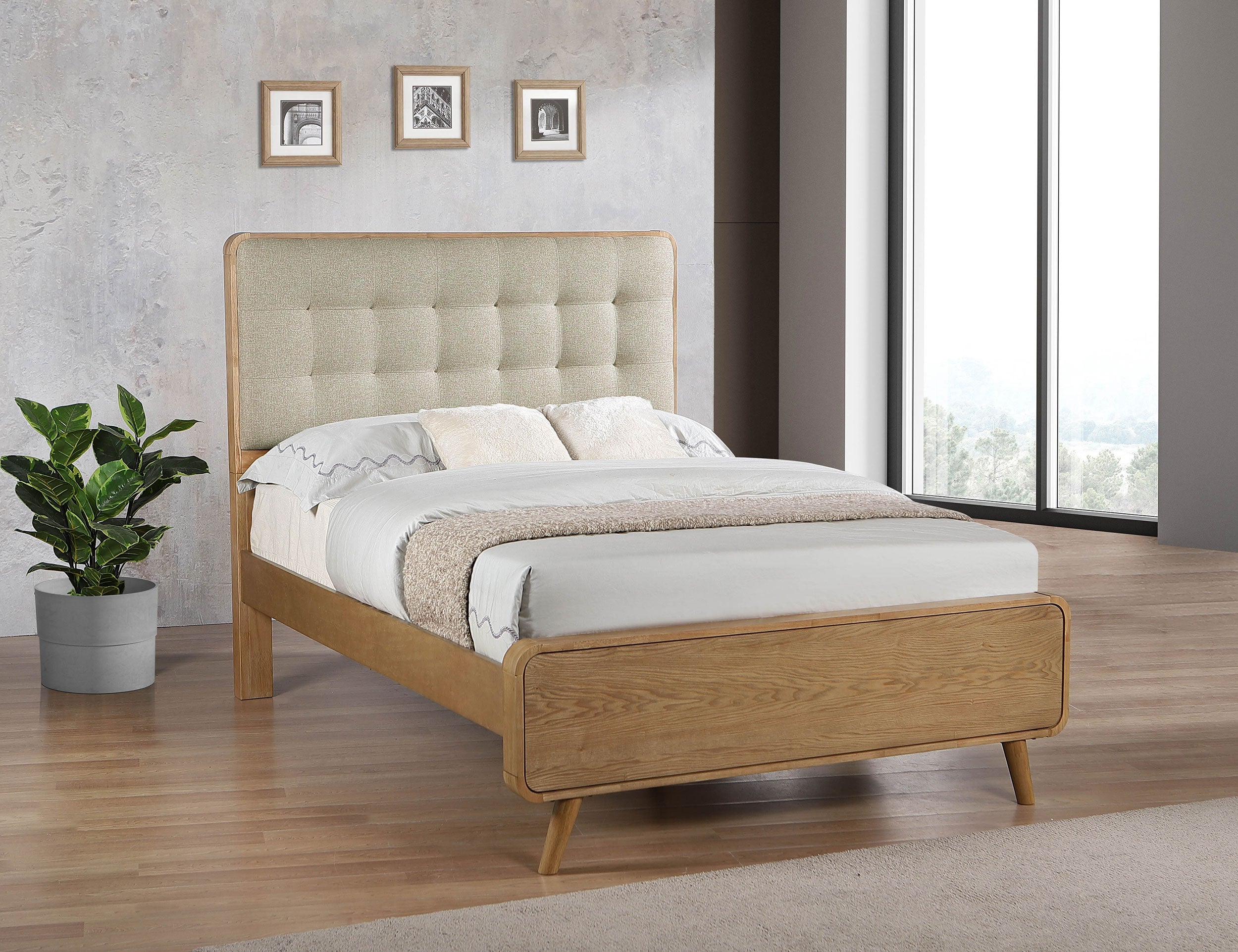 Robyn Panel Platform Bed