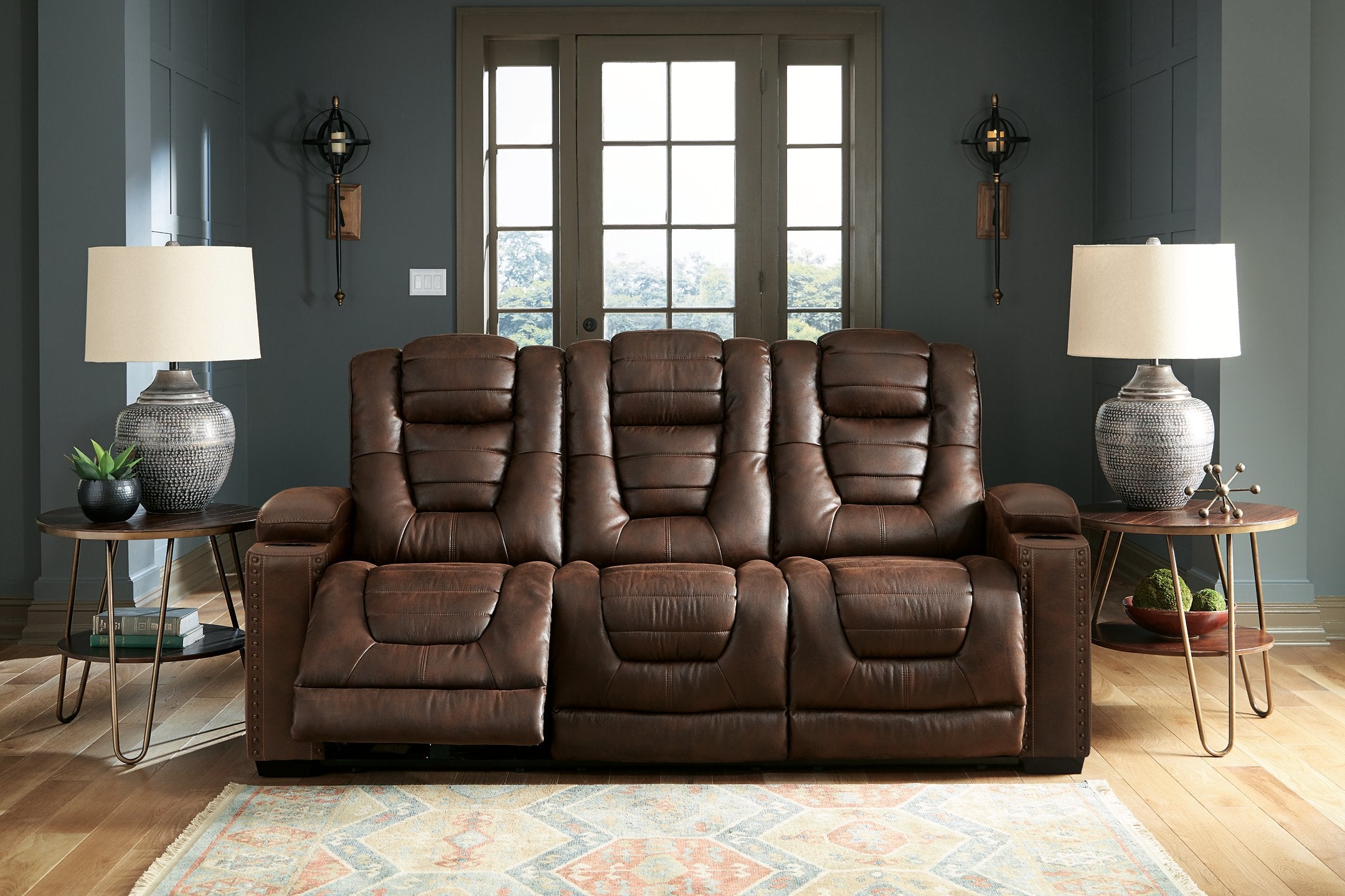 Owner's Box Power Reclining Sofa - Romeo & Juliet Furniture (Warren,MI)