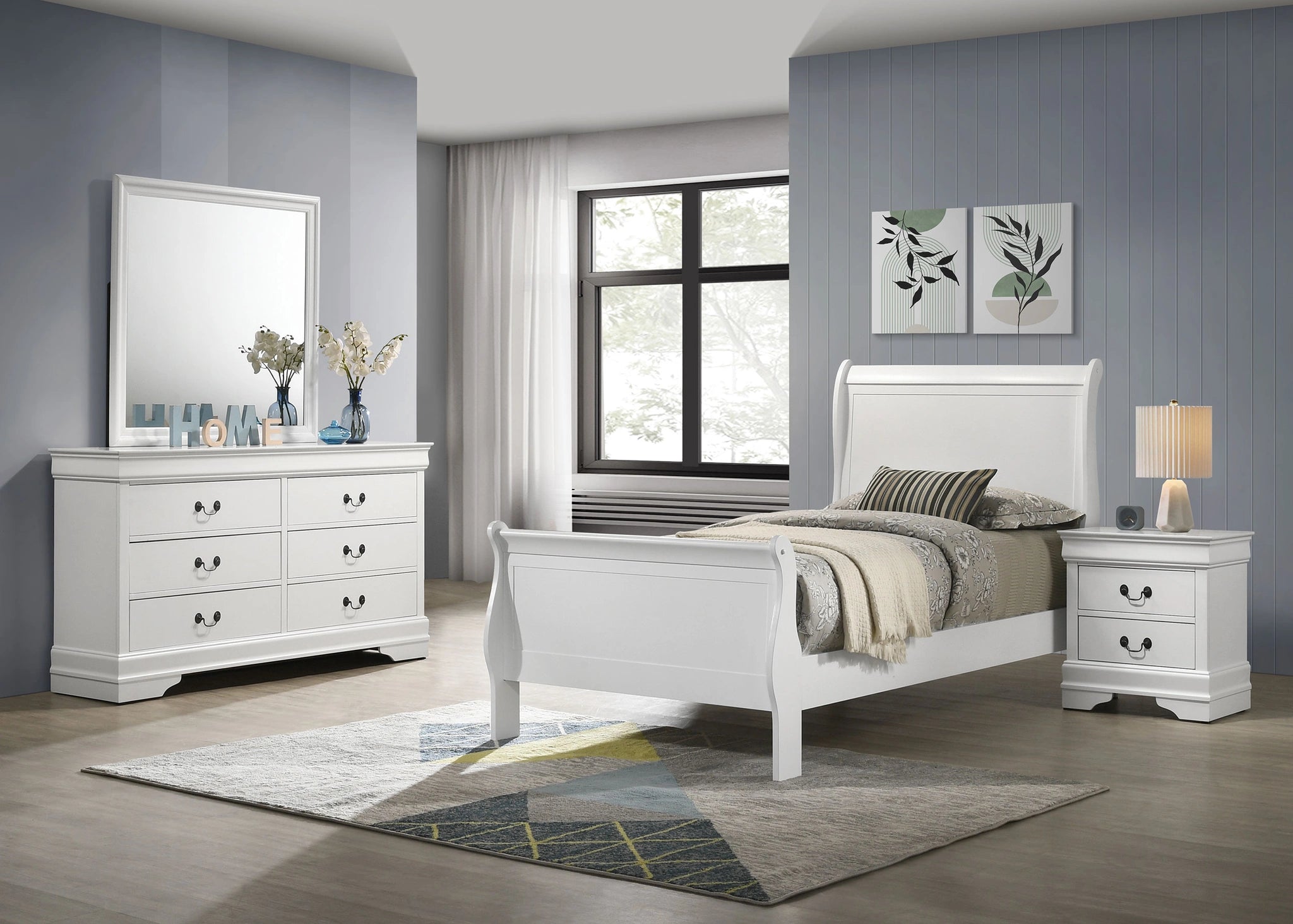 Louis Philippe Bedroom Set