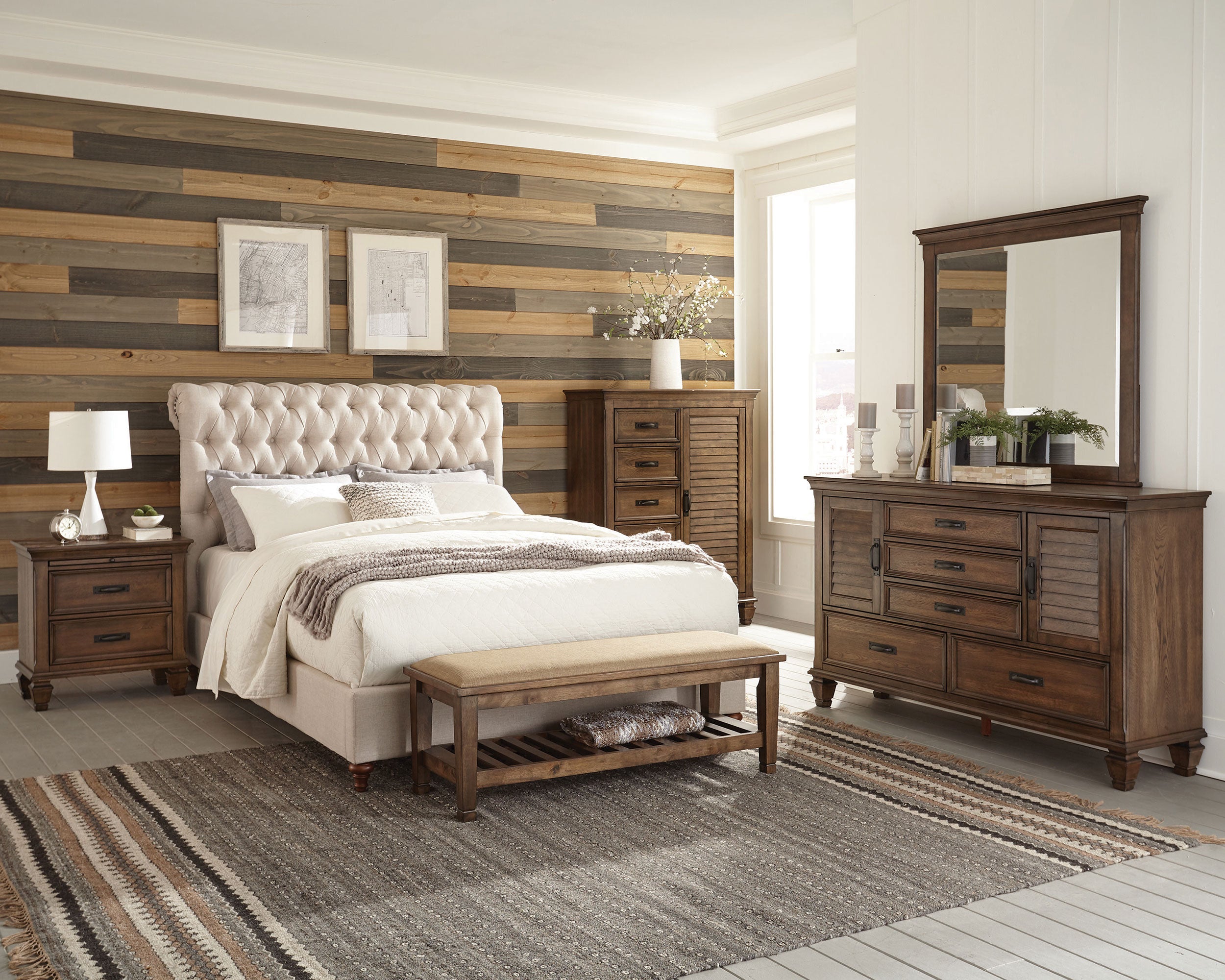 Devon Bedroom Set White