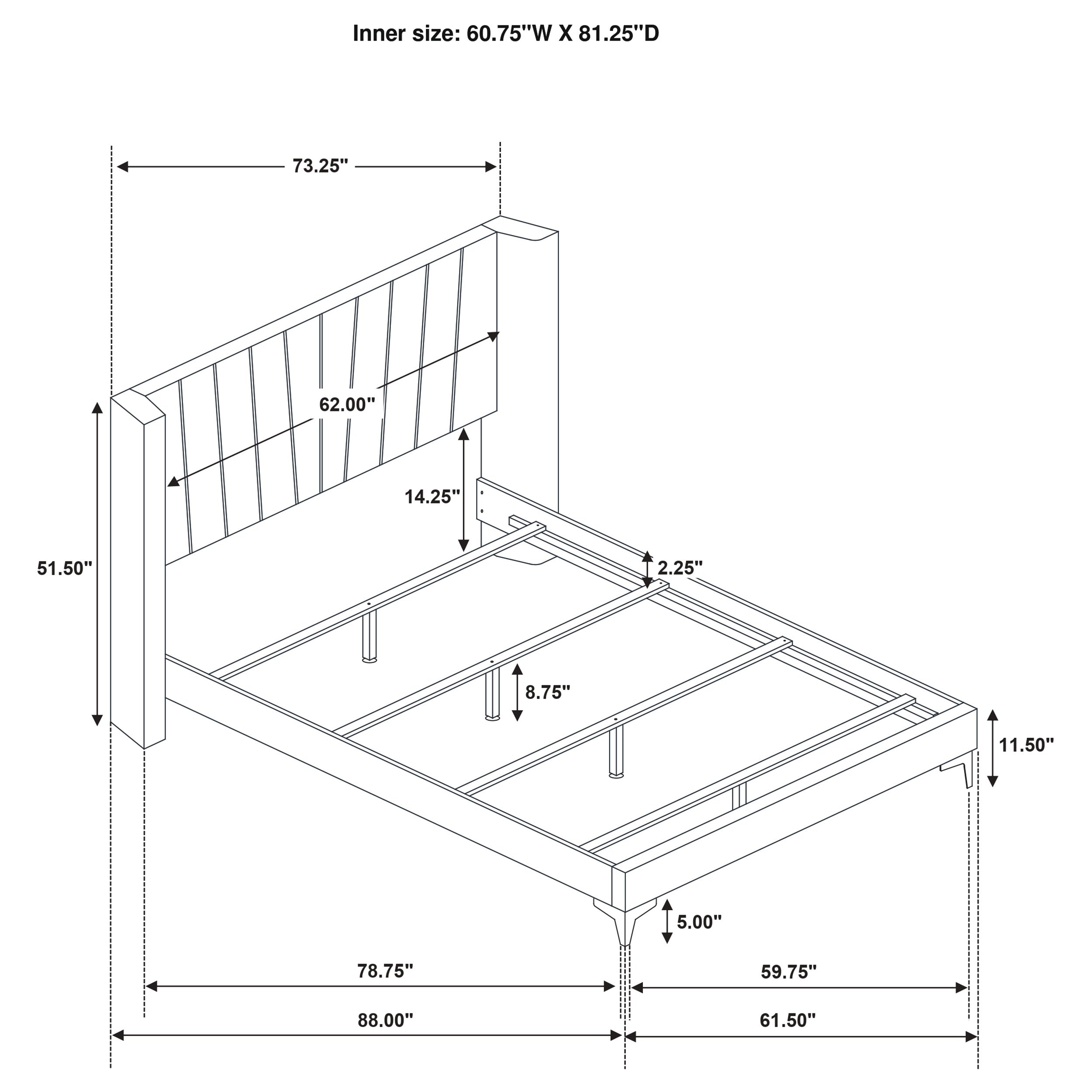 Kendall 5 Pc Bedroom Set