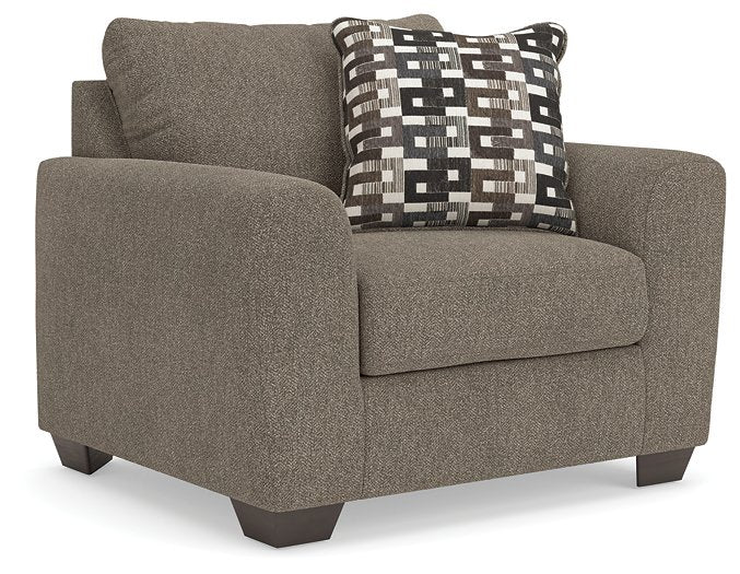 Triston-Peaks Oversized Chair - Romeo & Juliet Furniture (Warren,MI)