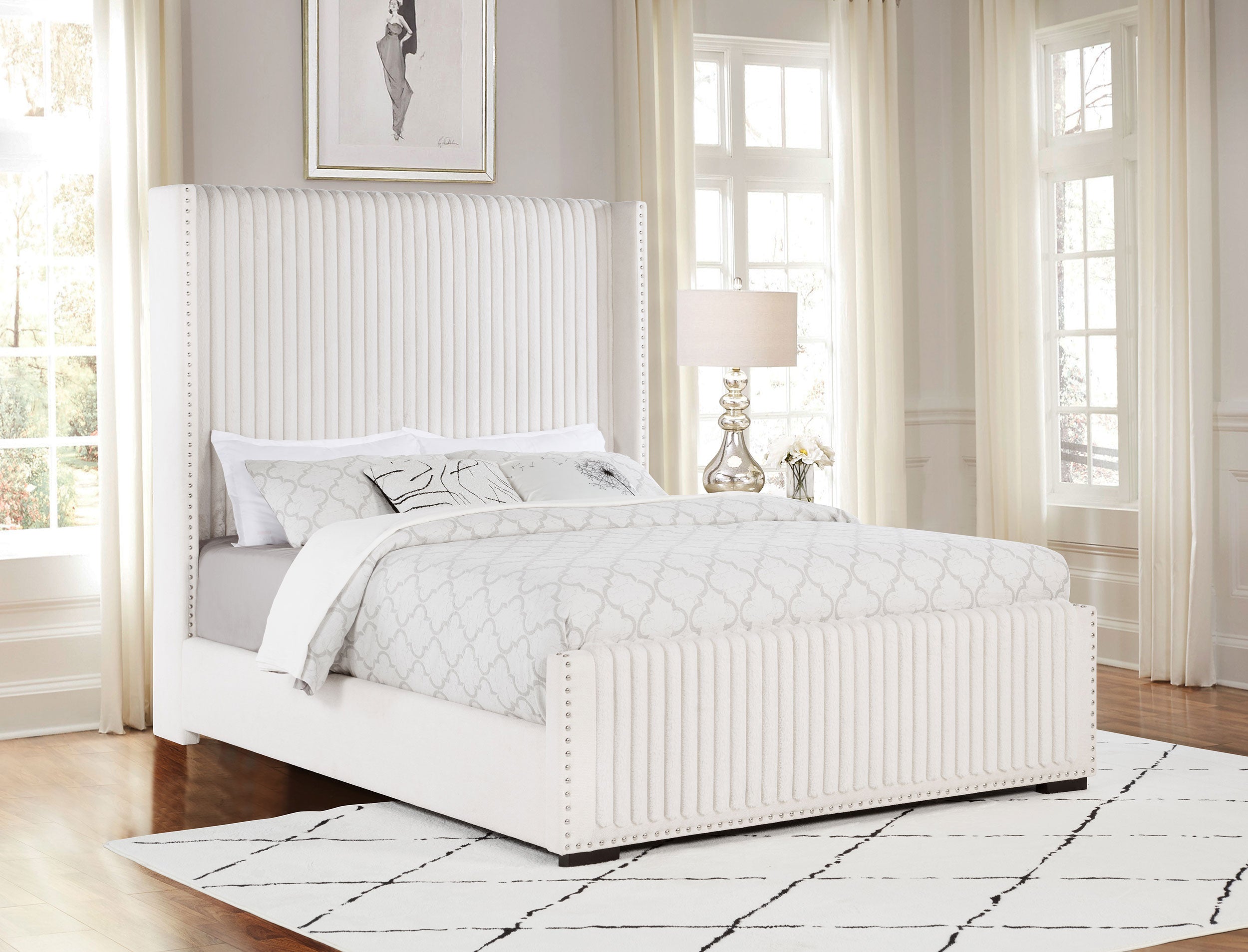 Natasha California King, E.King & Queen Bed