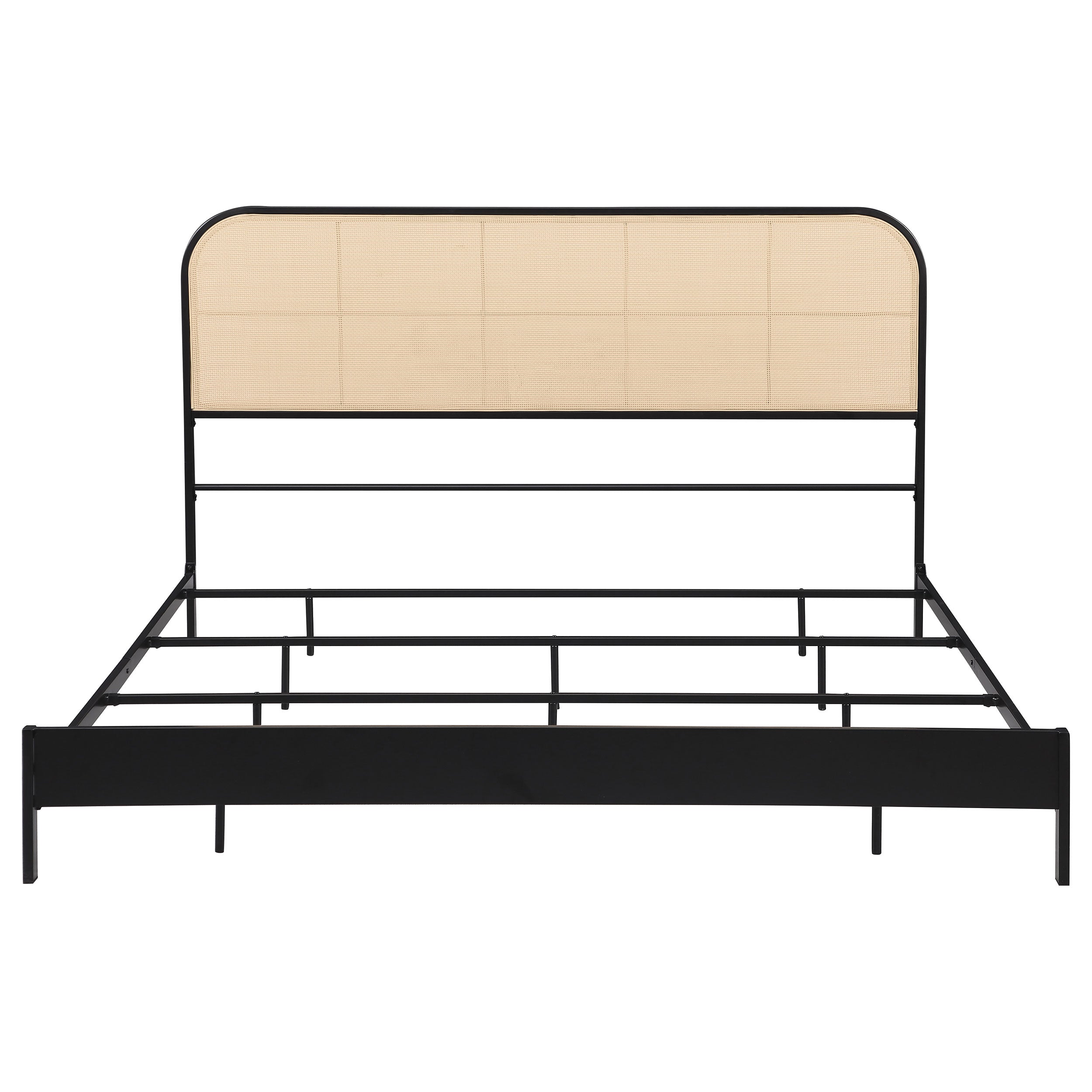 Amherst Eastern King, Queen, Full, & Twin Bed White & Black