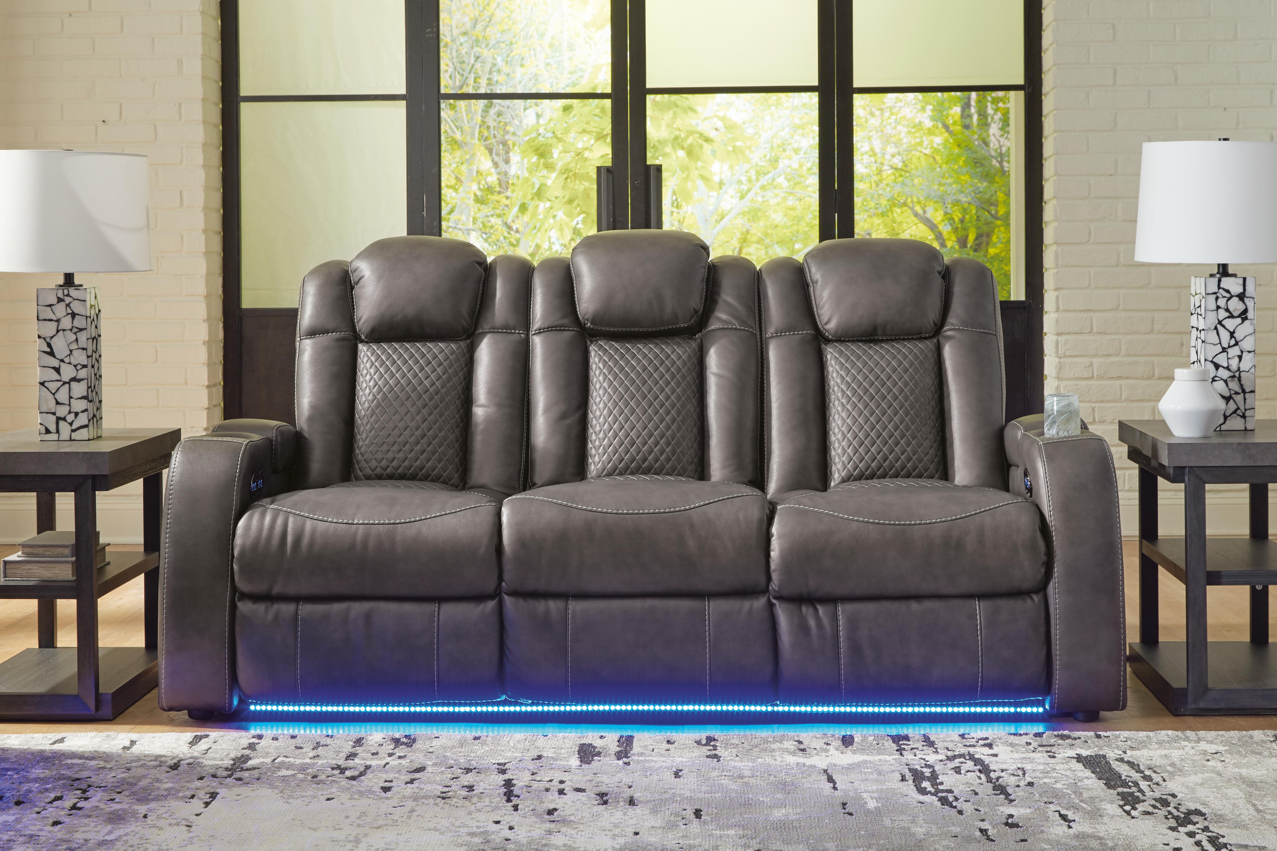 Fyne-Dyme Power Reclining Sofa - Romeo & Juliet Furniture (Warren,MI)