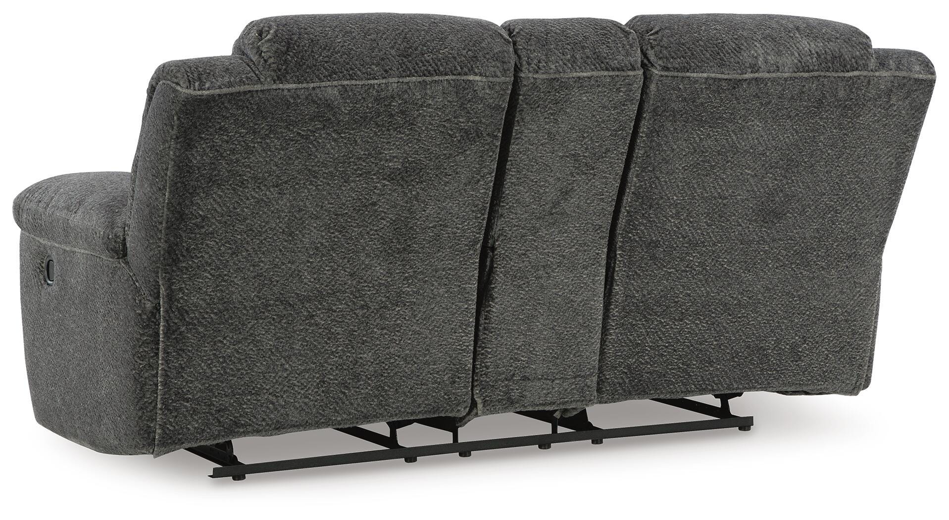 Frohn Reclining Loveseat with Console - Romeo & Juliet Furniture (Warren,MI)