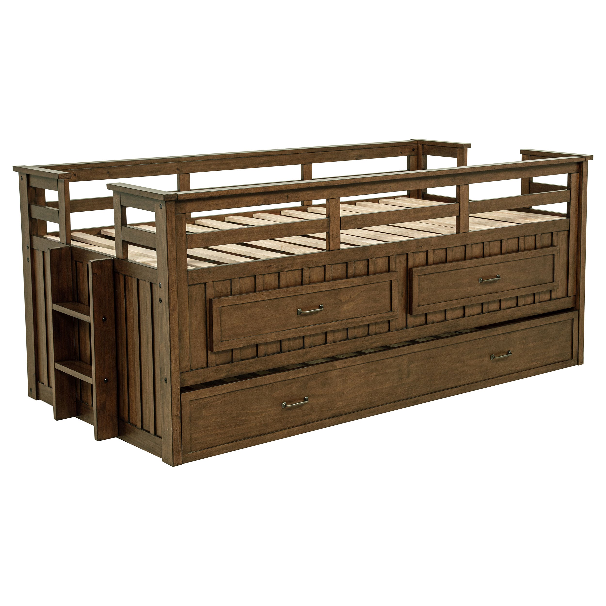 Carlsbad Queen Beds Brown & Grey