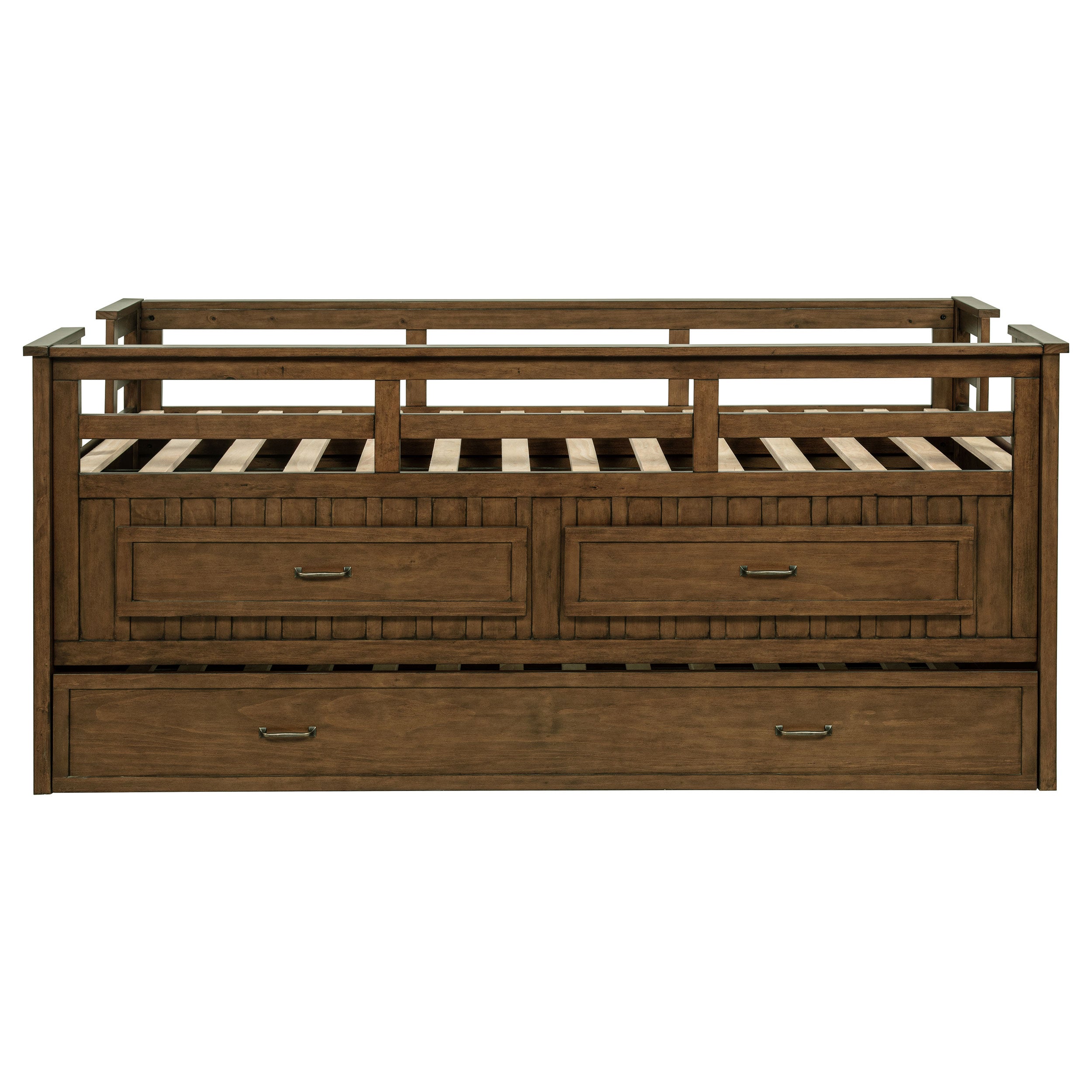 Carlsbad Queen Beds Brown & Grey