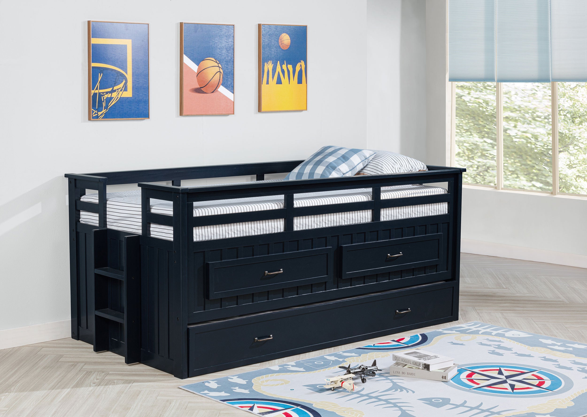 Carlsbad Queen Beds Brown & Grey