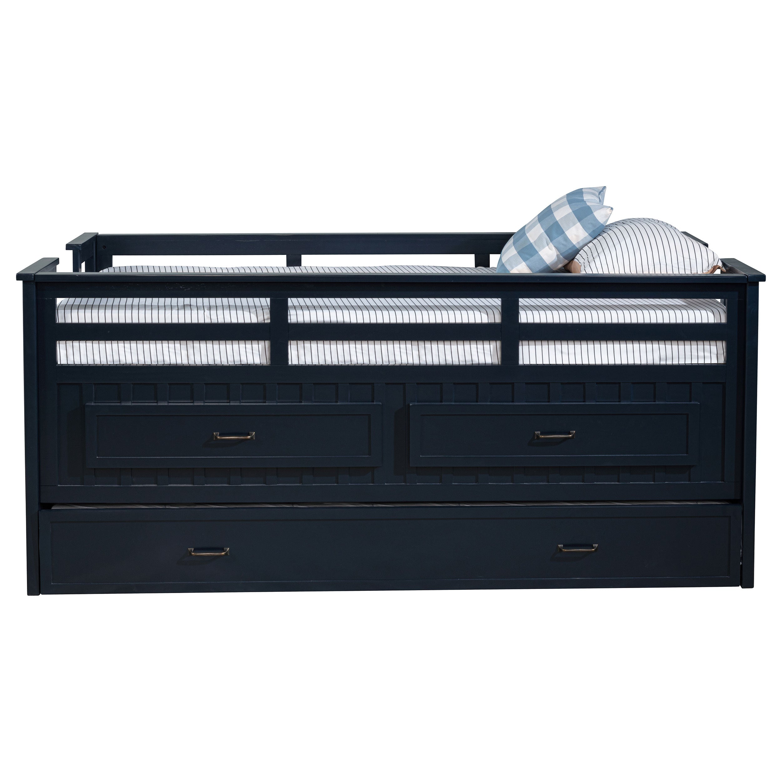 Carlsbad Queen Beds Brown & Grey