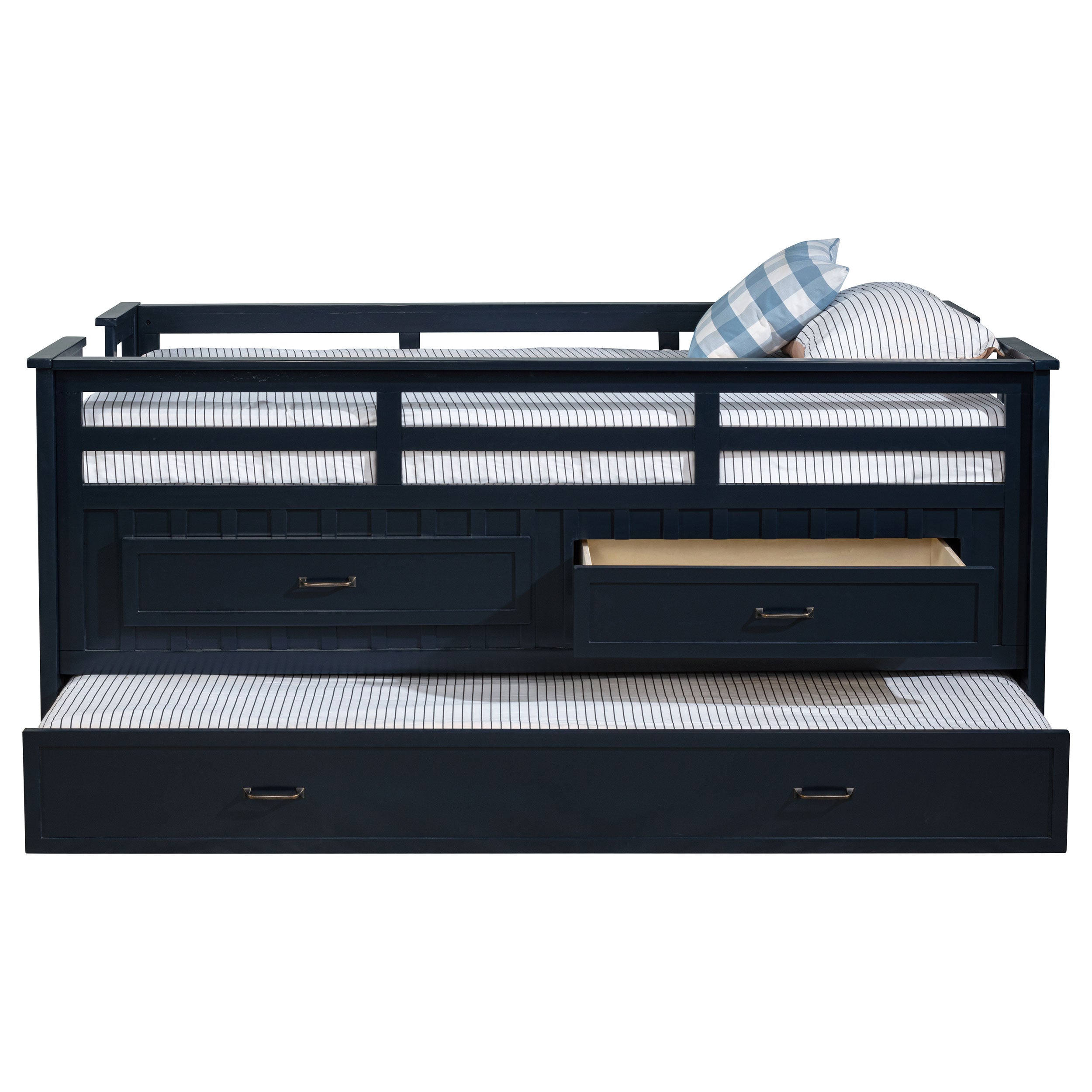Carlsbad Queen Beds Brown & Grey
