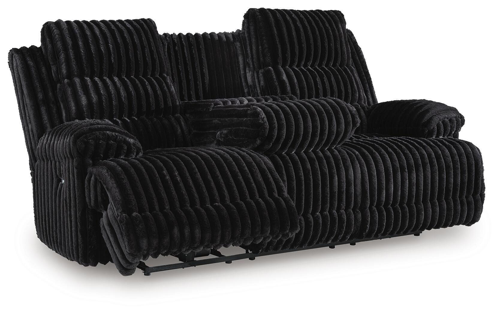 Rhine Falls Power Reclining Sofa with Drop Down Table