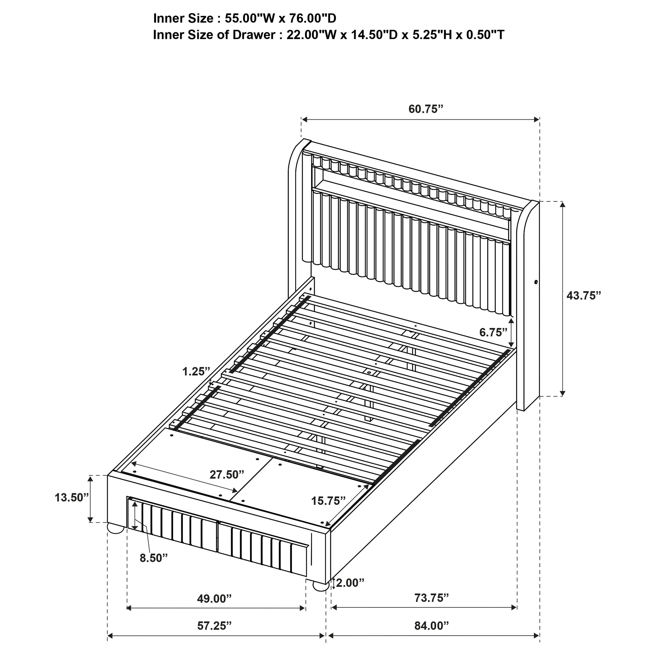 Madison Full & Twin Bed