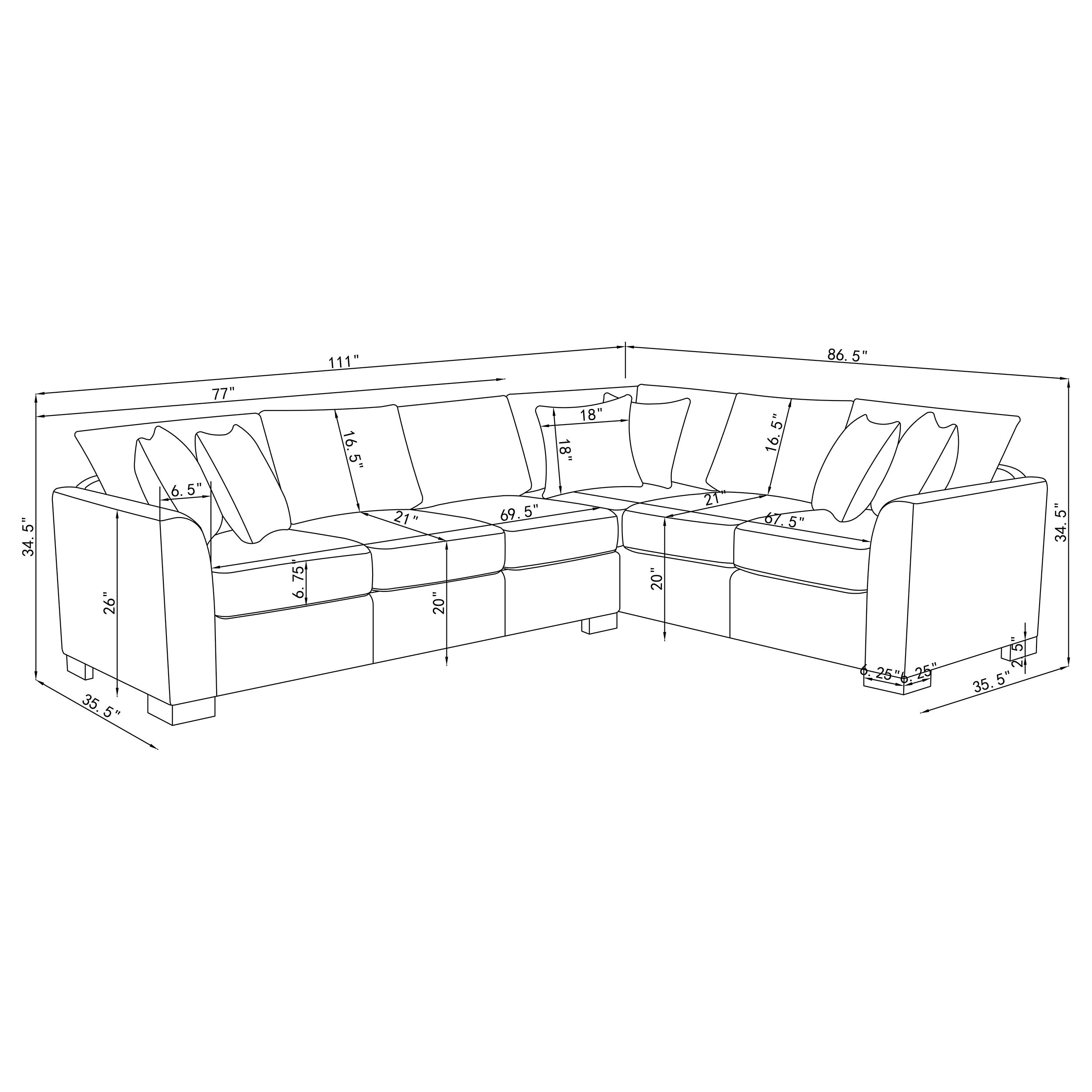 Ashford Sleeper Sectionals