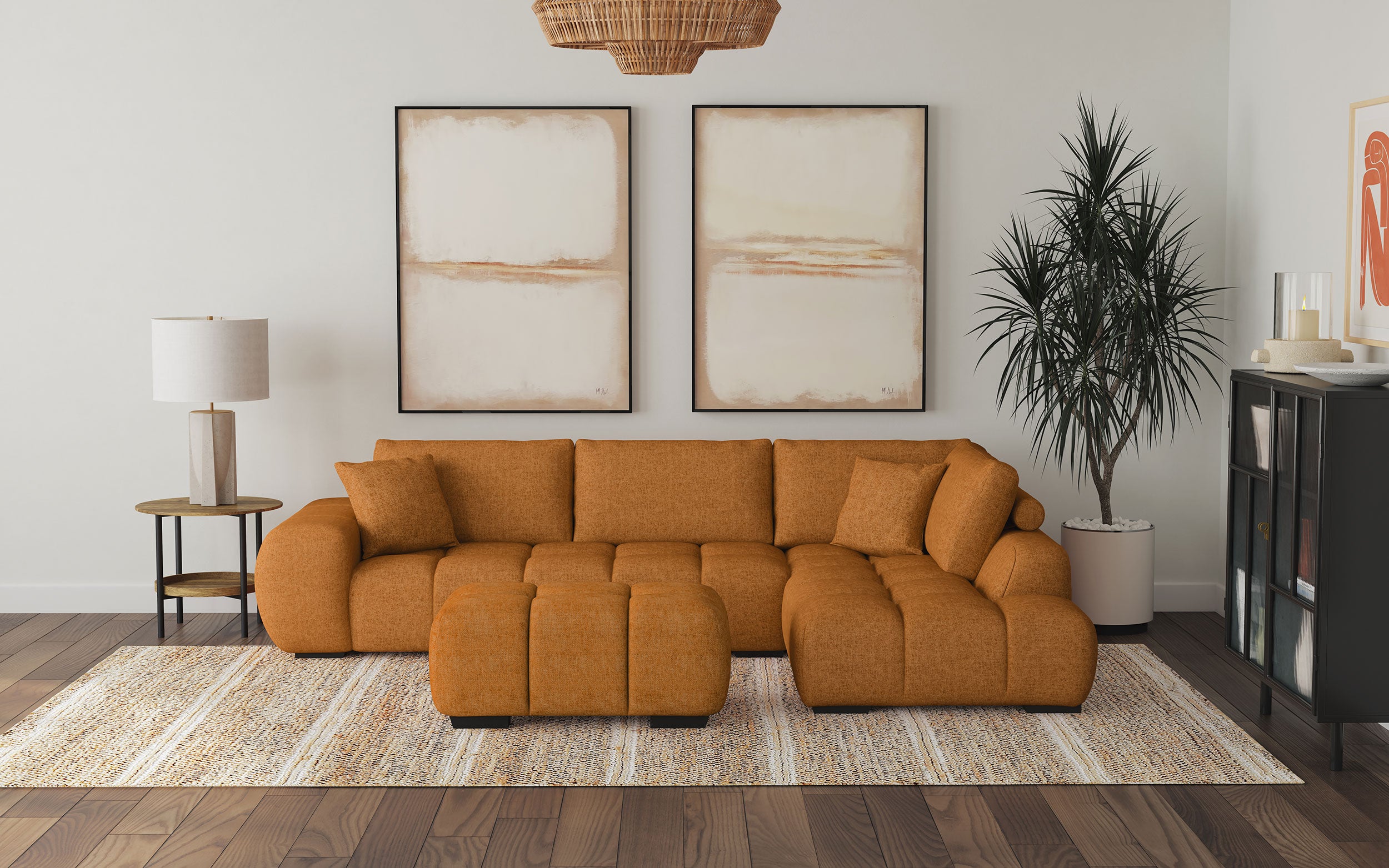 Camacho Stationary Sectionals Upholstered