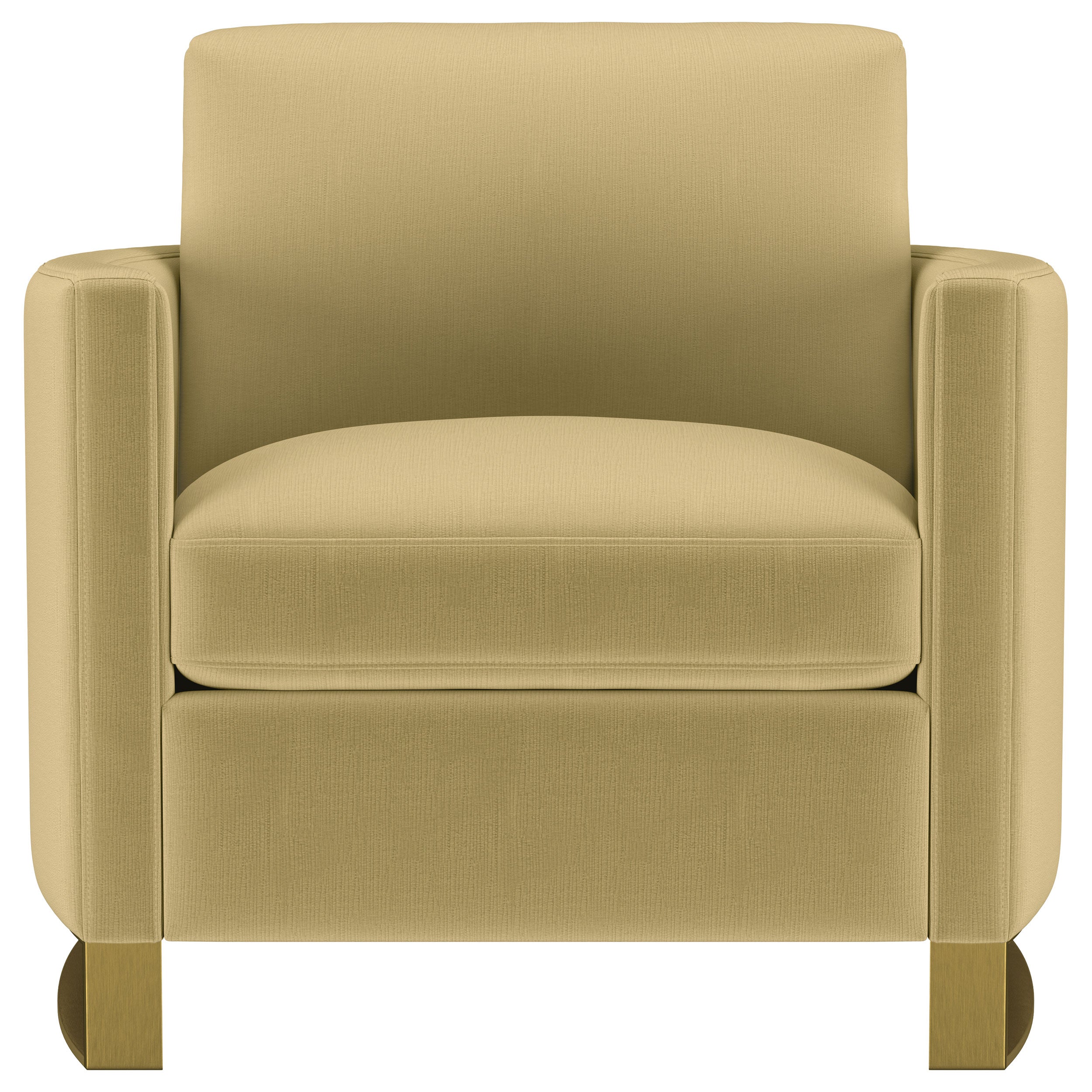Corliss Accent Chairs Gold