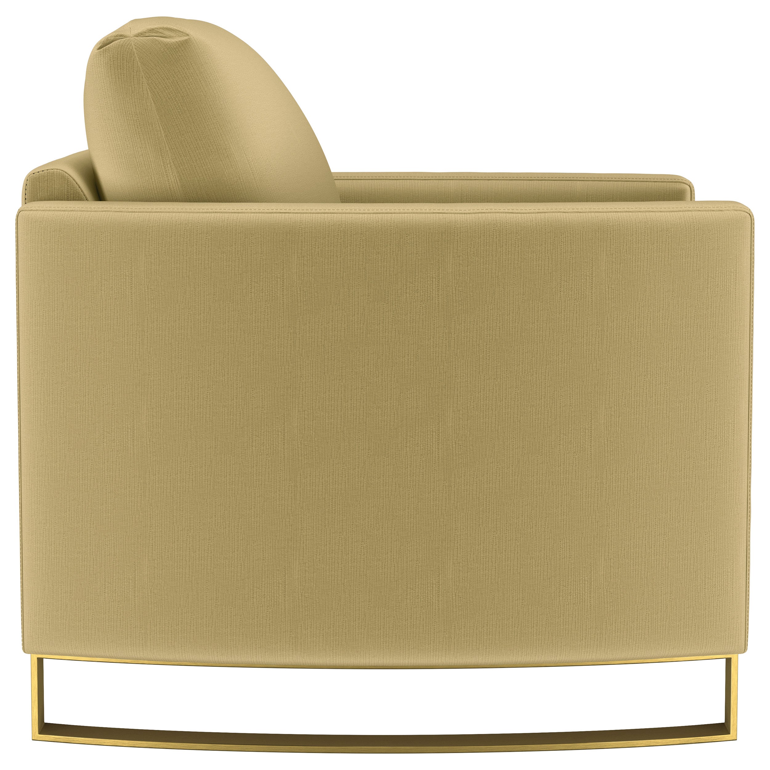 Corliss Accent Chairs Gold