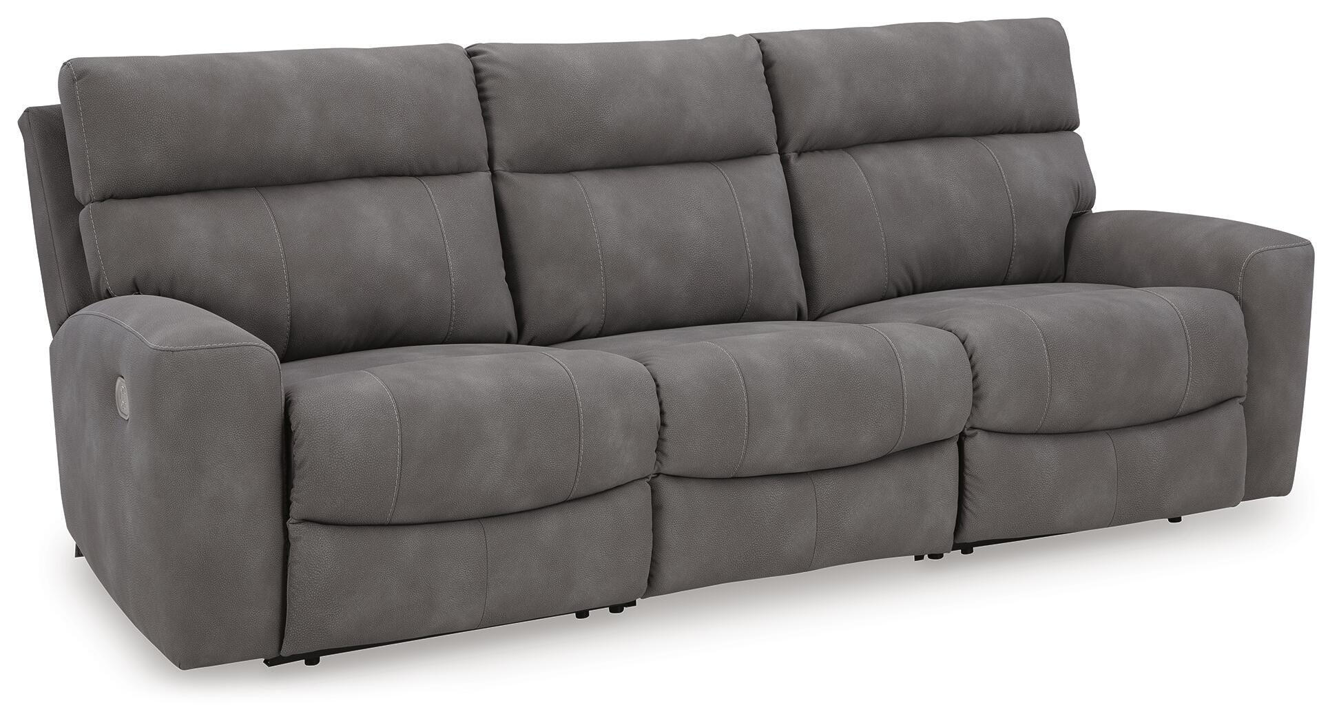 Next-Gen DuraPella Power Reclining Sectional Sofa - Romeo & Juliet Furniture (Warren,MI)