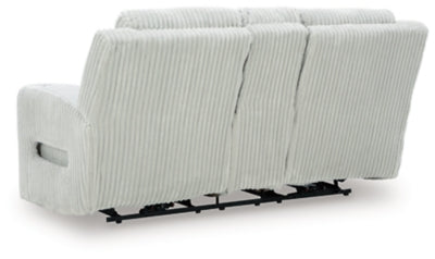 Forest Lake Power Reclining Loveseat with Console - Romeo & Juliet Furniture (Warren,MI)