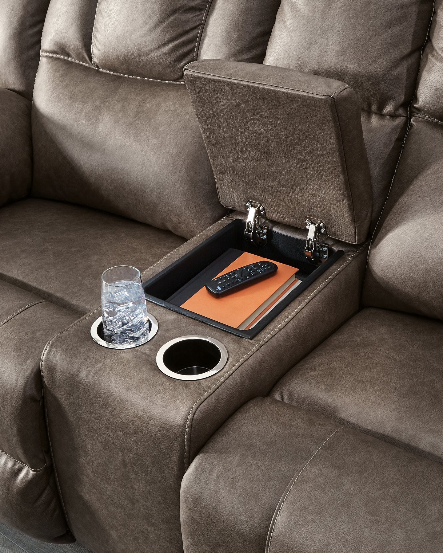 Lowilla Reclining Loveseat with Console