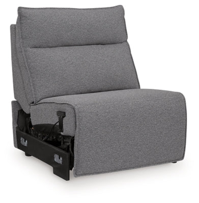 Modmax Reclining Sectional with Audio Console - Romeo & Juliet Furniture (Warren,MI)