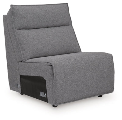 Modmax II Power Reclining Sectional with Audio Consoles - Romeo & Juliet Furniture (Warren,MI)