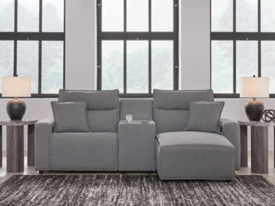 Modmax Power Reclining Sectional with Chaise - Romeo & Juliet Furniture (Warren,MI)