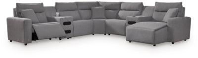 Modmax Power Reclining Sectional with Chaise - Romeo & Juliet Furniture (Warren,MI)
