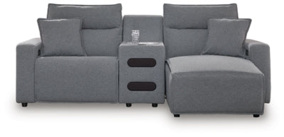 Modmax Power Reclining Sectional with Chaise - Romeo & Juliet Furniture (Warren,MI)