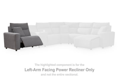 Modmax Power Reclining Sectional with Chaise - Romeo & Juliet Furniture (Warren,MI)