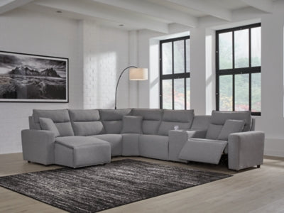 Modmax Power Reclining Sectional with Chaise - Romeo & Juliet Furniture (Warren,MI)