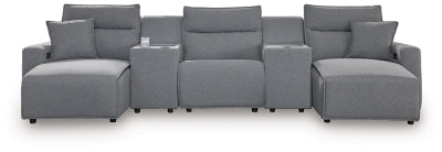 Modmax Power Reclining Sectional with Chaise - Romeo & Juliet Furniture (Warren,MI)