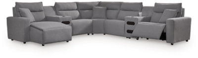 Modmax Power Reclining Sectional with Chaise - Romeo & Juliet Furniture (Warren,MI)