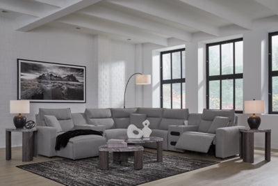 Modmax Power Reclining Sectional with Chaise - Romeo & Juliet Furniture (Warren,MI)
