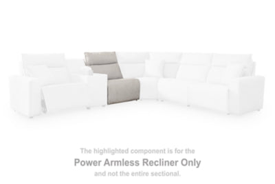 Modmax II Power Reclining Sectional with Audio Consoles - Romeo & Juliet Furniture (Warren,MI)