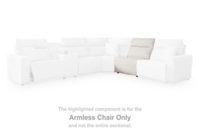 Modmax II Power Reclining Sectional with Audio Consoles - Romeo & Juliet Furniture (Warren,MI)