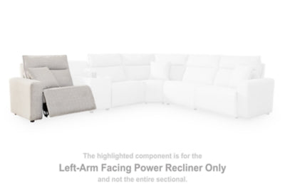 Modmax II Power Reclining Sectional with Audio Consoles - Romeo & Juliet Furniture (Warren,MI)