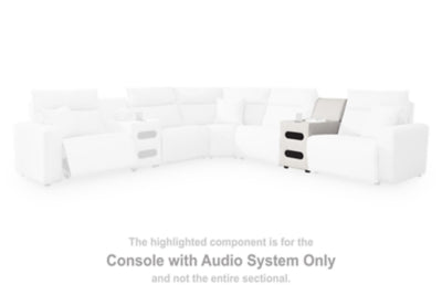 Modmax II Power Reclining Sectional with Audio Consoles - Romeo & Juliet Furniture (Warren,MI)