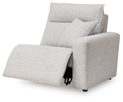 Modmax II Power Reclining Sectional with Audio Consoles - Romeo & Juliet Furniture (Warren,MI)
