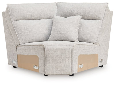 Modmax II Power Reclining Sectional with Audio Consoles - Romeo & Juliet Furniture (Warren,MI)