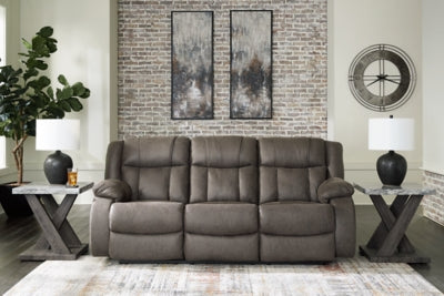 First Base Reclining Sofa - Romeo & Juliet Furniture (Warren,MI)