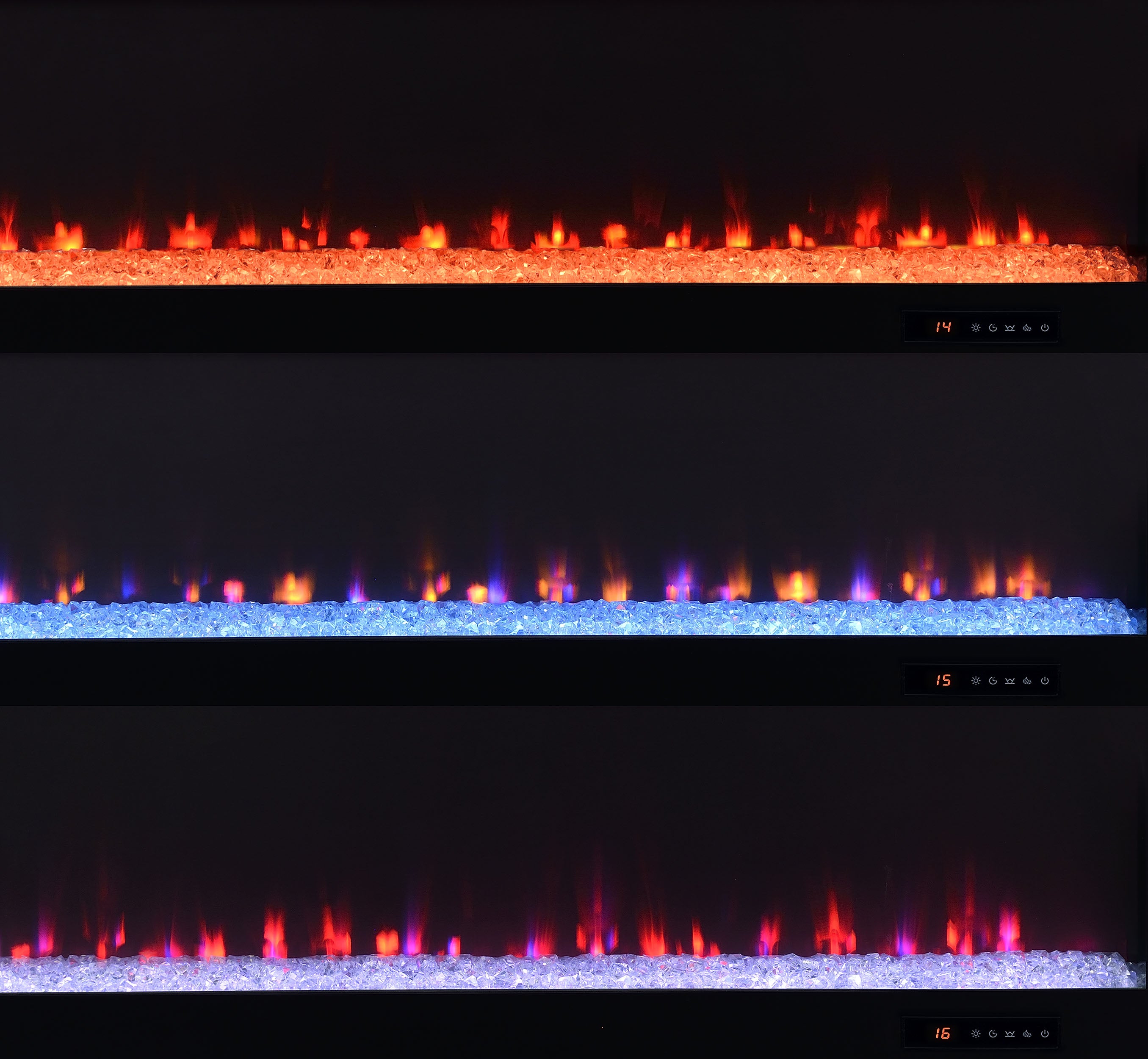 Eddy TV Stand Fireplace Console