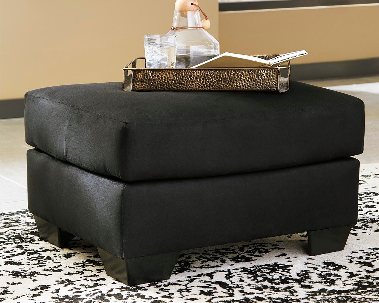 Darcy Ottoman - Romeo & Juliet Furniture (Warren,MI)