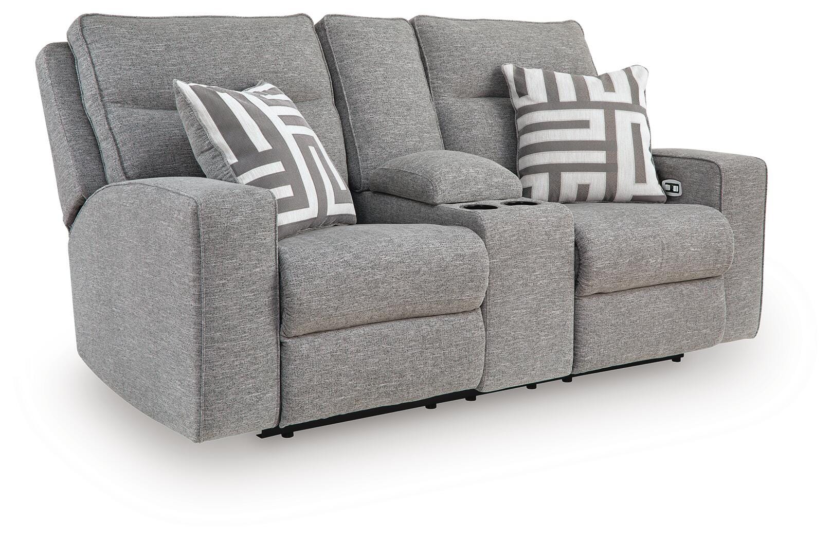 Biscoe Power Reclining Loveseat - Romeo & Juliet Furniture (Warren,MI)